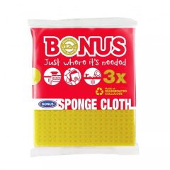 Bonus szivacsos törlőkendő 3/1 16x18x0,4 cm