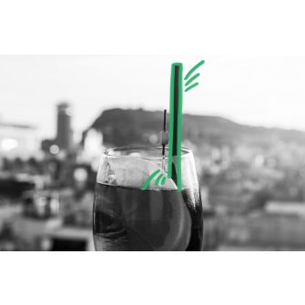 Újrahasználható szívószálak