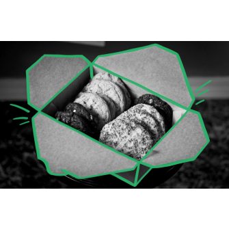 Lebomló ételszállító dobozok