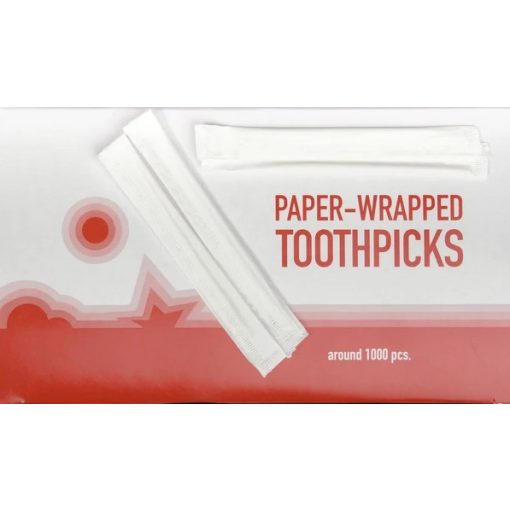 Fogvájó egyesével papírba csomagolt 