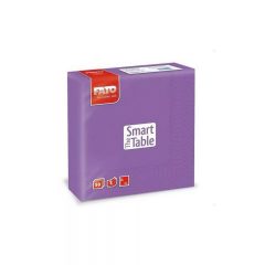 Fato szalvéta 33x33 cm lila, 2 rétegű, 50 lap/csomag