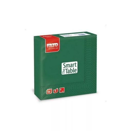 Fato Szalvéta 33x33cm erdőzöld 2 rétegű