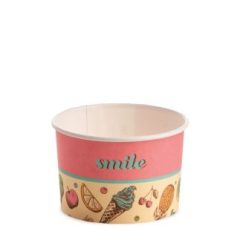 Fagyis papír tál 120ml Matt Groowy