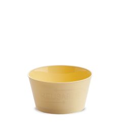 Fagyis papír tál Melissa újrahasználható 300 ml sárga