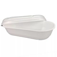 Habdoboz szögletes 1000 ml tetővel Gemagel