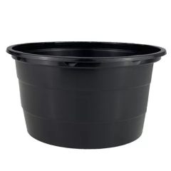 Gulyástál 750 ml fekete pp