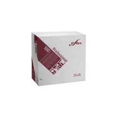Infibra szalvéta 25x25 cm fehér 2 réteg, 100 lap