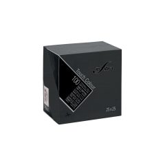 Infibra szalvéta 25x25 cm fekete 2 réteg, 100 lap