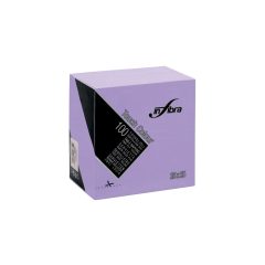 Infibra szalvéta 25x25 cm lila 2 réteg, 100 lap