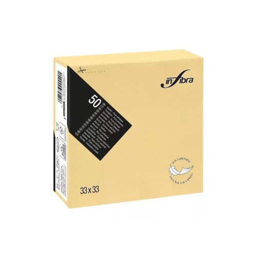 Infibra szalvéta 33x33 cm pezsgő