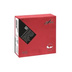 Infibra szalvéta 33x33 piros 50 lap
