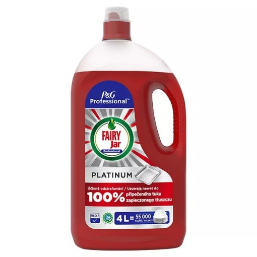 Jar Professional Platinum folyékony mosogatószer 4 L