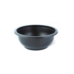 Kerek tál 500 ml pp fekete