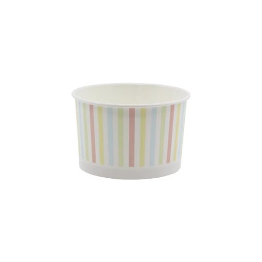 Fagyis papír tál "pastel mix" 360 ml