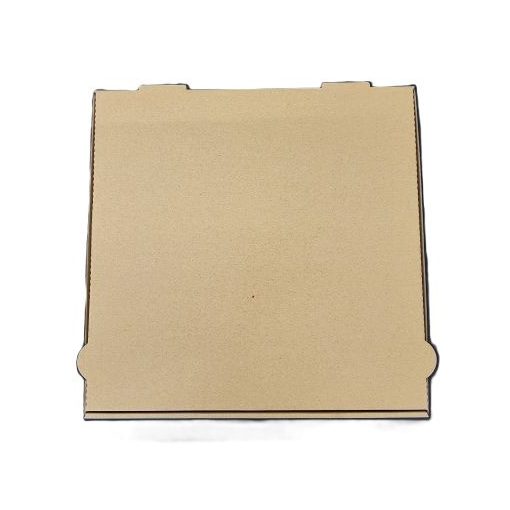 Pizza doboz 30x30x4 cm barna