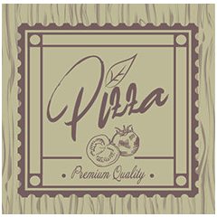 Pizza doboz 50x50x5 cm "Premium quality"