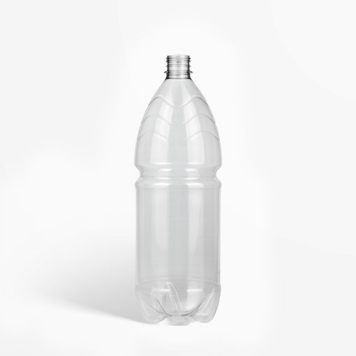 Pet flakon 2 L-es 39 gr-os natúr "F shorty"