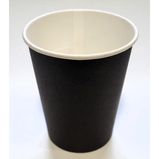 Papír pohár 250 ml fekete