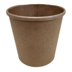 Papírtégely barna kraft 350 ml