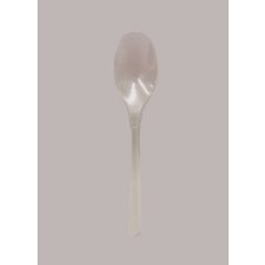 Műanyag mokkás kanál többször használható víztiszta